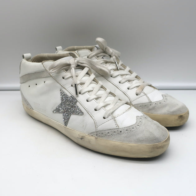 GOLDEN  メンズ Mid Star ホワイト size:42 GOLDEN GOOSE Mid Star White Men's Sneakers Size 42 | eBay