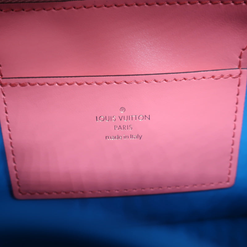 Louis Vuitton LV Pont 9 Shoulder Bag Dahlia Pink Leather NEW