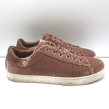 Gianvito Rossi Velvet Low Top Sneakers Dusty Rose Size 39