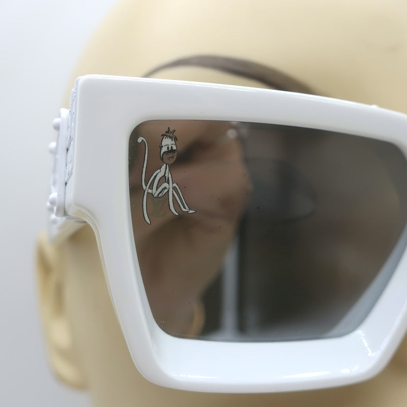 Louis Vuitton Zoom with Friends 1.1 Millionaire Sunglasses White Z1440E 8PD 55mm