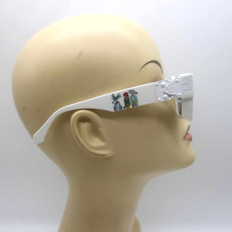 Louis Vuitton Zoom with Friends 1.1 Millionaire Sunglasses White Z1440E 8PD 55mm