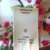 L'Agence Chamberlain Tweed Blazer Fuchsia Cotton-Blend Size 8 One-Button Jacket