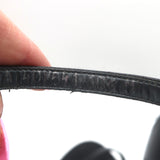 Stuart Weitzman Nudistcurve Ankle Strap Sandals Black Leather Size 10.5