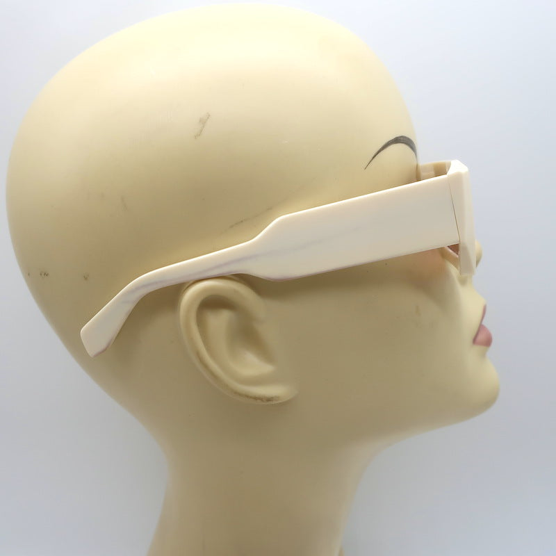 SEE 4490 Rectangular Sunglasses Ivory/Pink 56mm