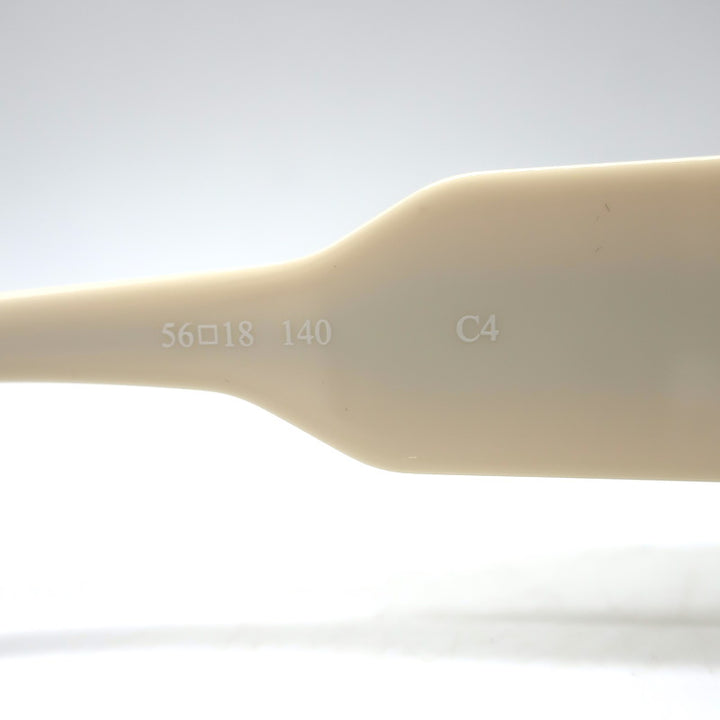 SEE 4490 Rectangular Sunglasses Ivory/Pink 56mm