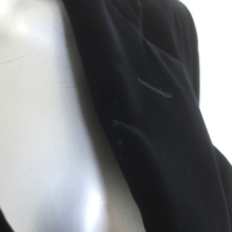 Loro Piana Velvet Blazer Black Size 42/ US 6 Three-Button Jacket
