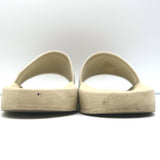 Gucci Floral GG Supreme Slide Sandals Ivory Size 36