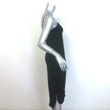 Nili Lotan Velvet Cami Dress Black Size Extra Small