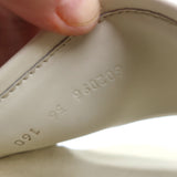 Gucci Floral GG Supreme Slide Sandals Ivory Size 36