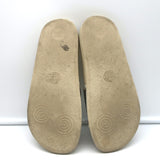 Gucci Floral GG Supreme Slide Sandals Ivory Size 36