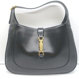 Gucci Jackie 1961 Medium Hobo Bag Black Leather Crossbody NEW