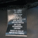 Nili Lotan Velvet Cami Dress Black Size Extra Small