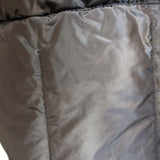 Vintage Yves Saint Laurent Cap Sleeve Down Puffer Jacket Dark Brown Size 40