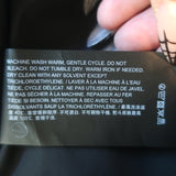 Theory Sylvain Shirt Black Stretch Cotton Size Large NEW