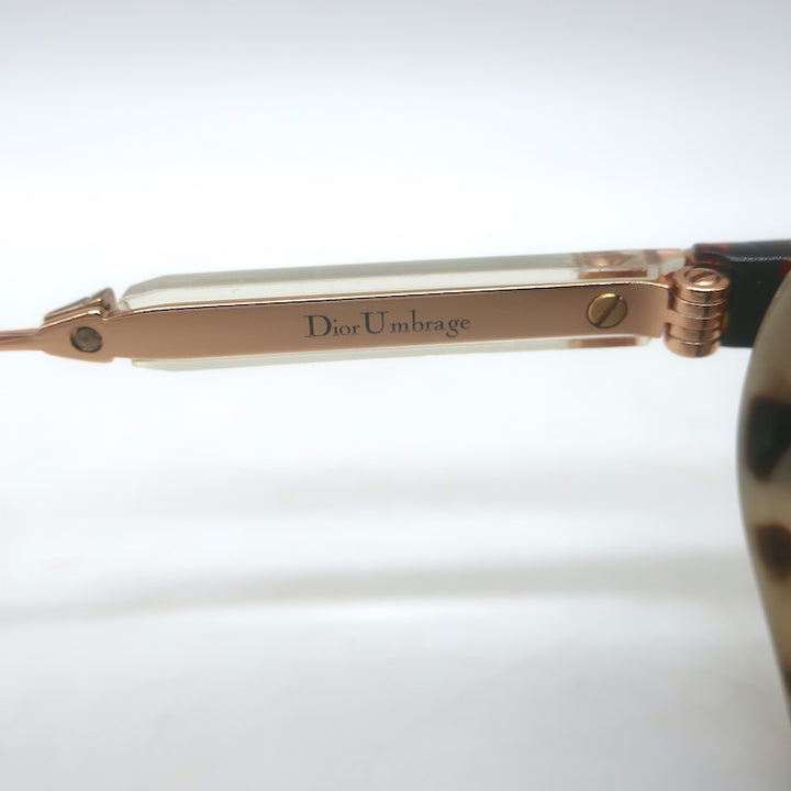 Christian Dior Umbrage Mirrored Round Sunglasses Tortoise/Rose Gold 0X3TN 52mm