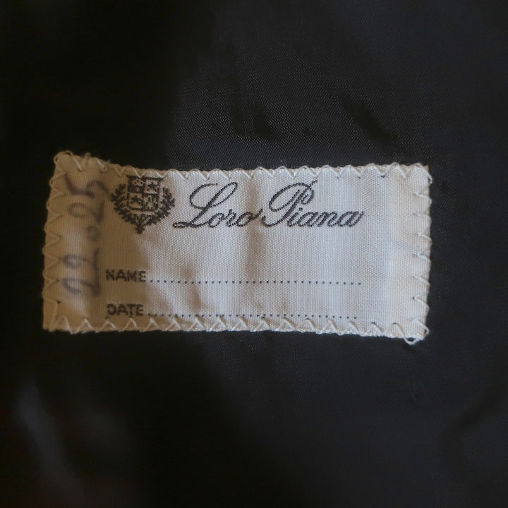 Loro Piana Velvet Blazer Black Size 42/ US 6 Three-Button Jacket