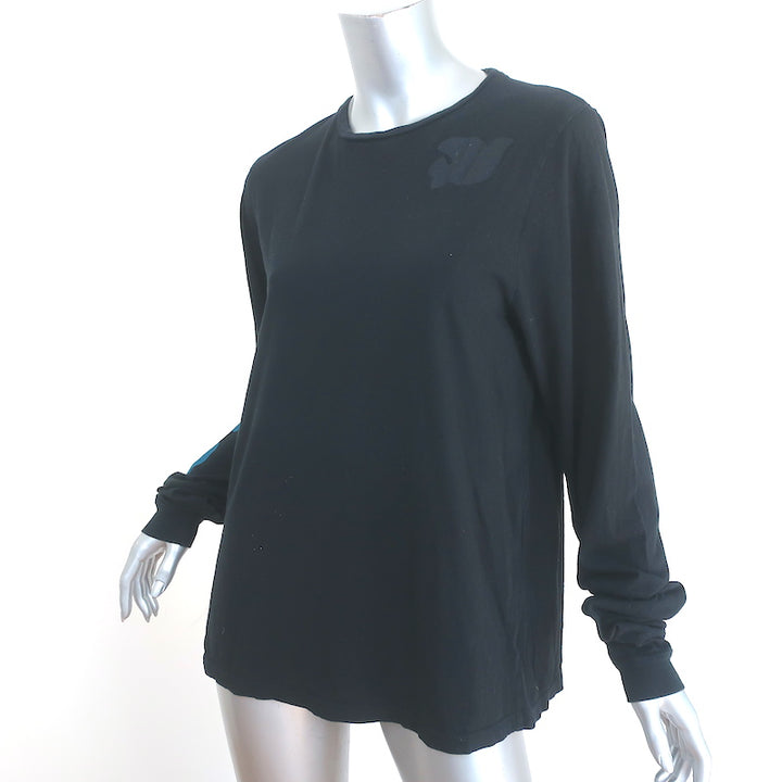 FREECITY Neighborhood Long Sleeve Tee Black Size Medium Crewneck Top