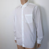 Theory Weekend Shirt White Fluid Cotton Size Extra Large NEW