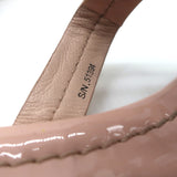 Tory Burch Miller Thong Sandals Pink Patent Leather Size 6.5 Flat Slides