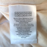 Rotate Birger Christensen Puff Sleeve Sequin Midi Dress Silver Size 34 NEW