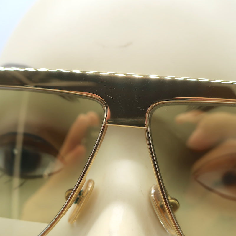 Tom Ford Winter Gold-Plated Sunglasses FT707 30G 62mm