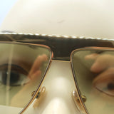 Tom Ford Winter Gold-Plated Sunglasses FT707 30G 62mm