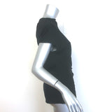 A.L.C. Alice One-Shoulder Tee Black Cotton Jersey Size Extra Small NEW