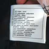 Chanel 20N Coco Neige Tweed Down Puffer Jacket Black/White Size 42 NEW