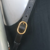 Gucci Diana Medium Tote Black Leather Bamboo-Handle Crossbody Bag