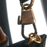 Gucci Diana Medium Tote Black Leather Bamboo-Handle Crossbody Bag