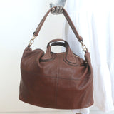 Givenchy Large Nightingale Bag Brown Leather