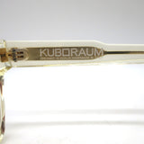 Kuboraum E10 Transparent Mirrored Sunglasses Champagne 145mm