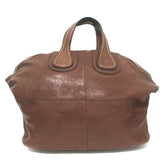 Givenchy Large Nightingale Bag Brown Leather
