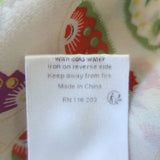 Zadig & Voltaire Reens Butterfly Dress Ecru Ruffled Silk Size Small