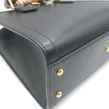 Gucci Diana Medium Tote Black Leather Bamboo-Handle Crossbody Bag