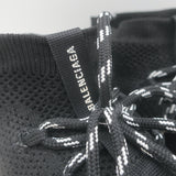 Balenciaga Speed Lace-Up Sock Sneakers Black Knit Size 38.5