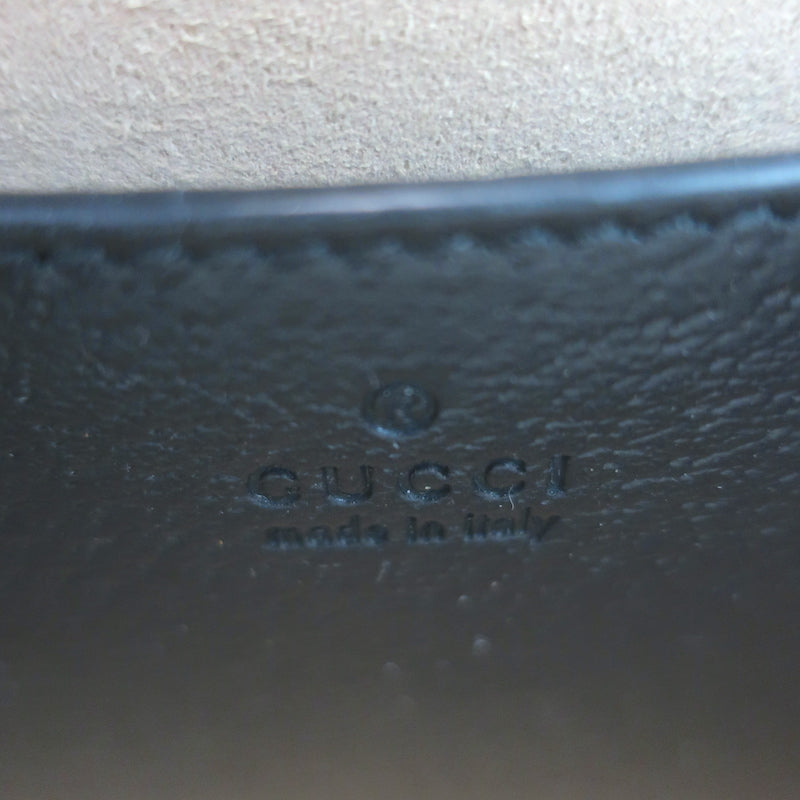 Gucci Diana Medium Tote Black Leather Bamboo-Handle Crossbody Bag