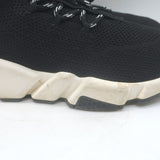 Balenciaga Speed Lace-Up Sock Sneakers Black Knit Size 38.5