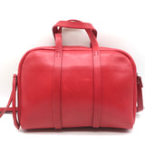 Wendy Nichol Soft Duffle Bag Red Leather Small Crossbody