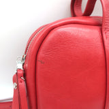 Wendy Nichol Soft Duffle Bag Red Leather Small Crossbody