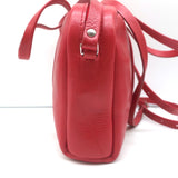 Wendy Nichol Soft Duffle Bag Red Leather Small Crossbody