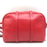 Wendy Nichol Soft Duffle Bag Red Leather Small Crossbody