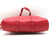 Wendy Nichol Soft Duffle Bag Red Leather Small Crossbody