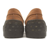 Tod's Driver Penny Loafers Brown Suede Size 8.5 NEW