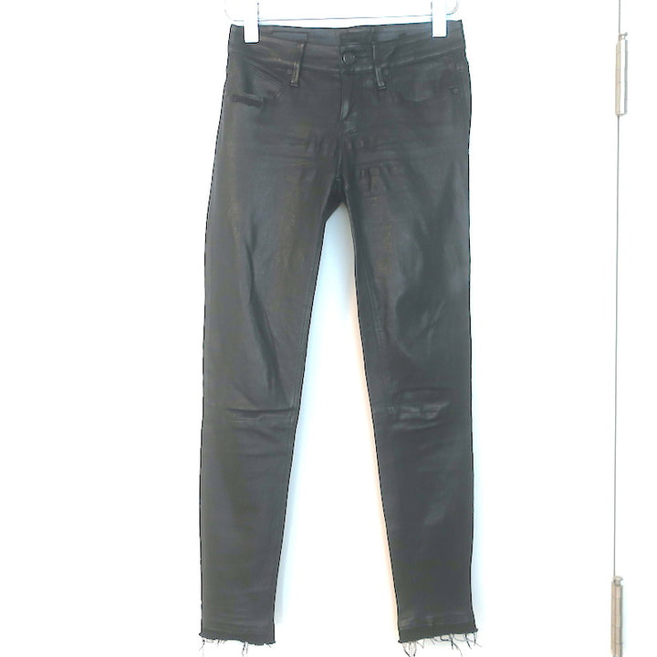 RtA Prince Leather Pants Mystic Black Size 24