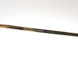 Saint Laurent SL1 Mask Sunglasses Gold 99mm