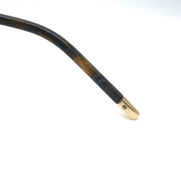 Saint Laurent SL1 Mask Sunglasses Gold 99mm
