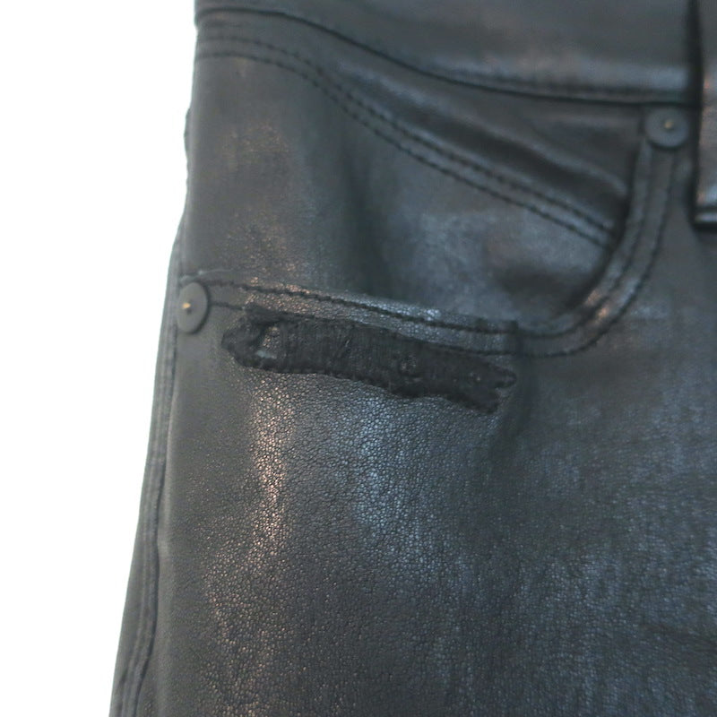 RtA Prince Leather Pants Mystic Black Size 24