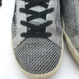 Golden Goose Superstar Lurex Knitted Sneakers Silver Size 38