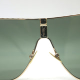 Saint Laurent SL1 Mask Sunglasses Gold 99mm